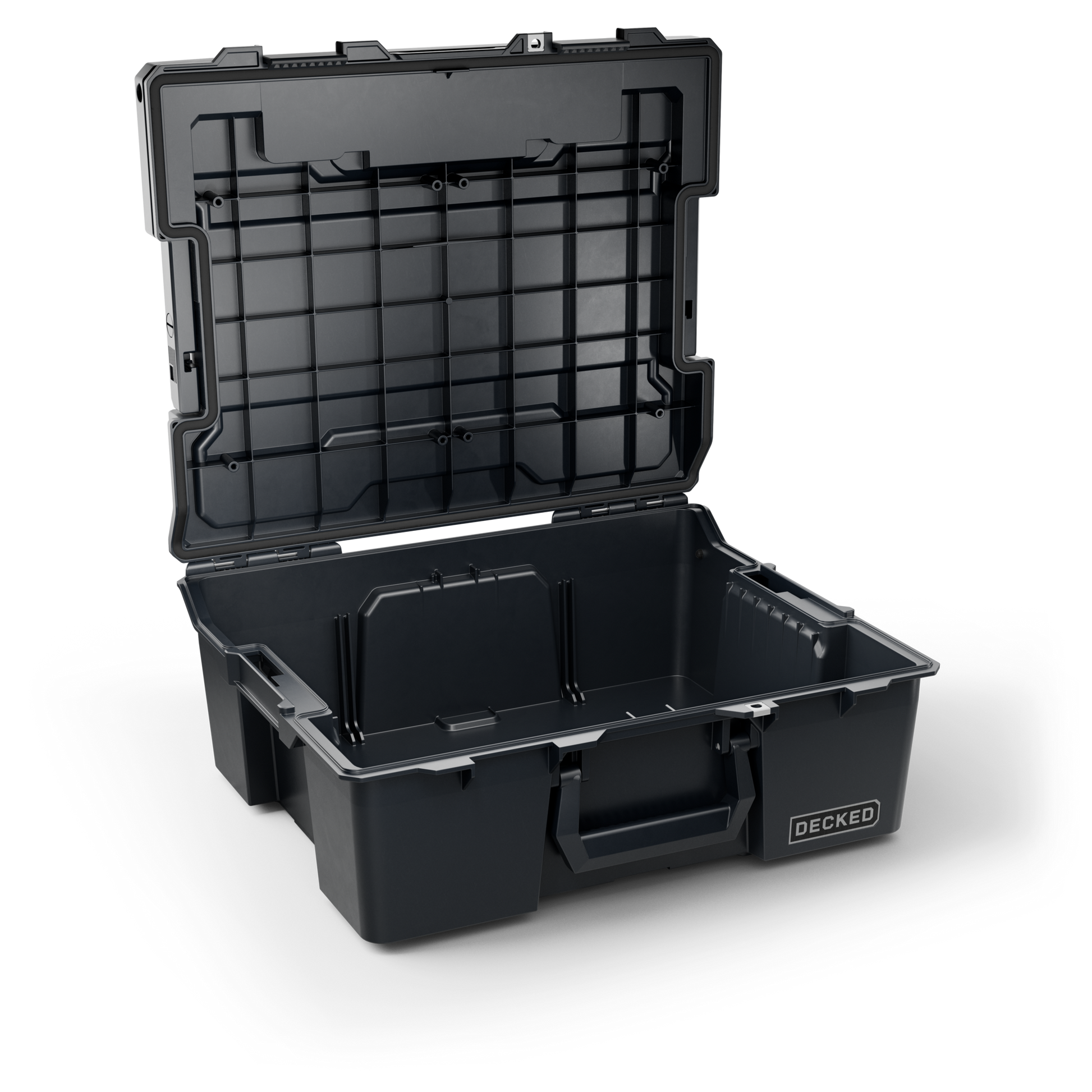 DECKED Halfrack 32 - D-co Case - includes one D-Co tray - all black by DECKED