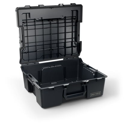 DECKED Halfrack 32 - D-co Case - includes one D-Co tray - all black by DECKED
