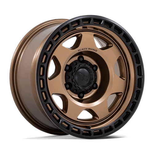 Black Rhino Hard Alloys VOYAGER 17X8.5 6X5.5 106 +0 M-BRNZ-BLK by Black Rhino Hard Alloys