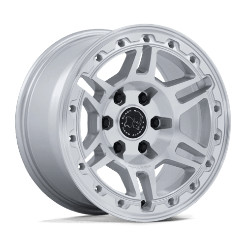 Black Rhino Hard Alloys VANGUARD 20X9 6X135 87 +15 G-SLV MCH-FC by Black Rhino Hard Alloys