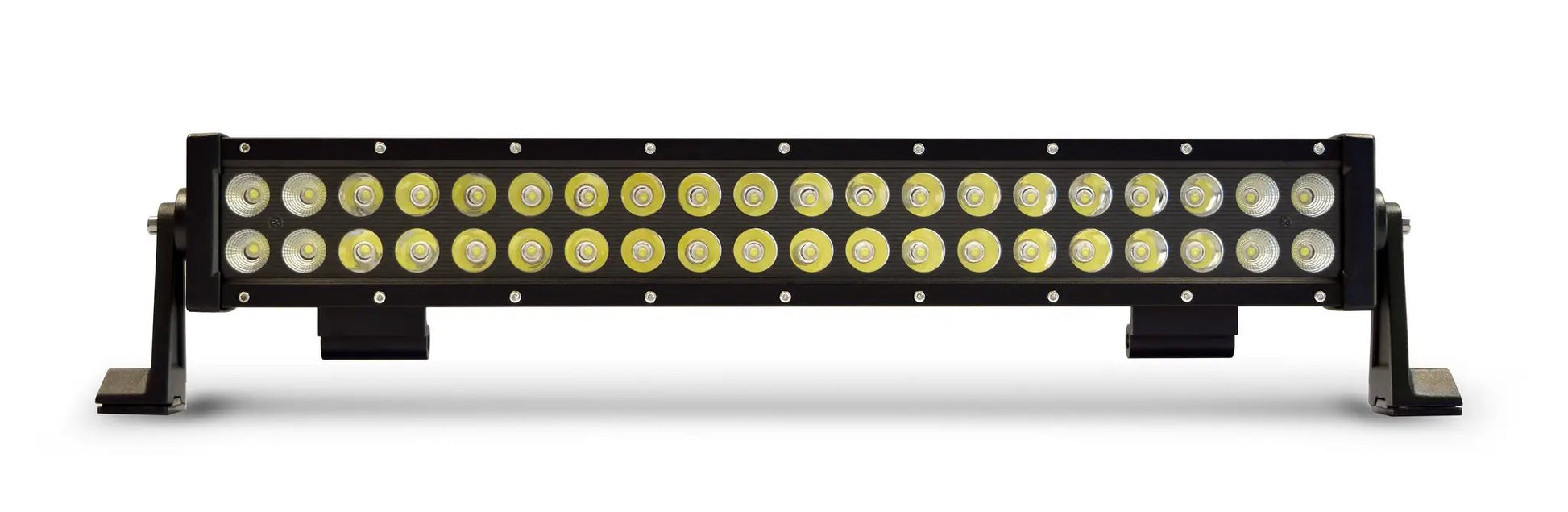 DV8 Offroad 20 in. Dual Row LED Light Bar; Black Face by DV8 Offroad