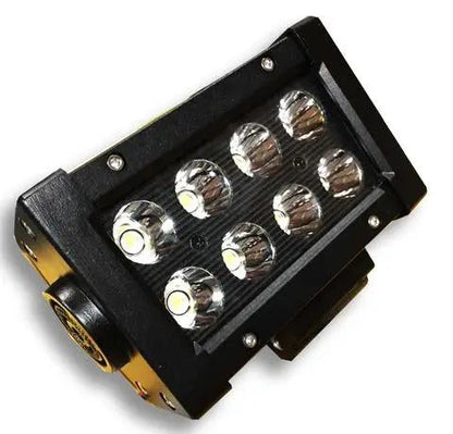 DV8 Offroad 5 in. Dual Row LED Light Bar; Black Face by DV8 Offroad