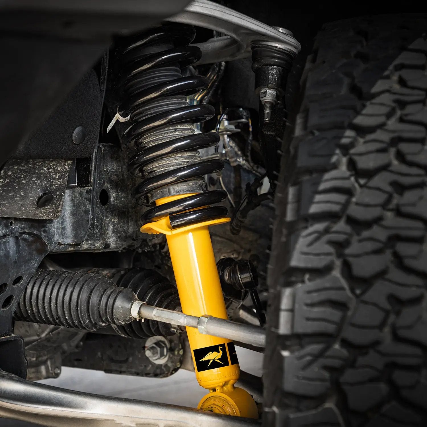 Old Man Emu Suspension Kit for LWB 4-Door Models with Medium Front/Medium Rear Loads, a Front Bumper or Winch, and up to 330 lbs Added Constant Rear Weight by Old Man Emu