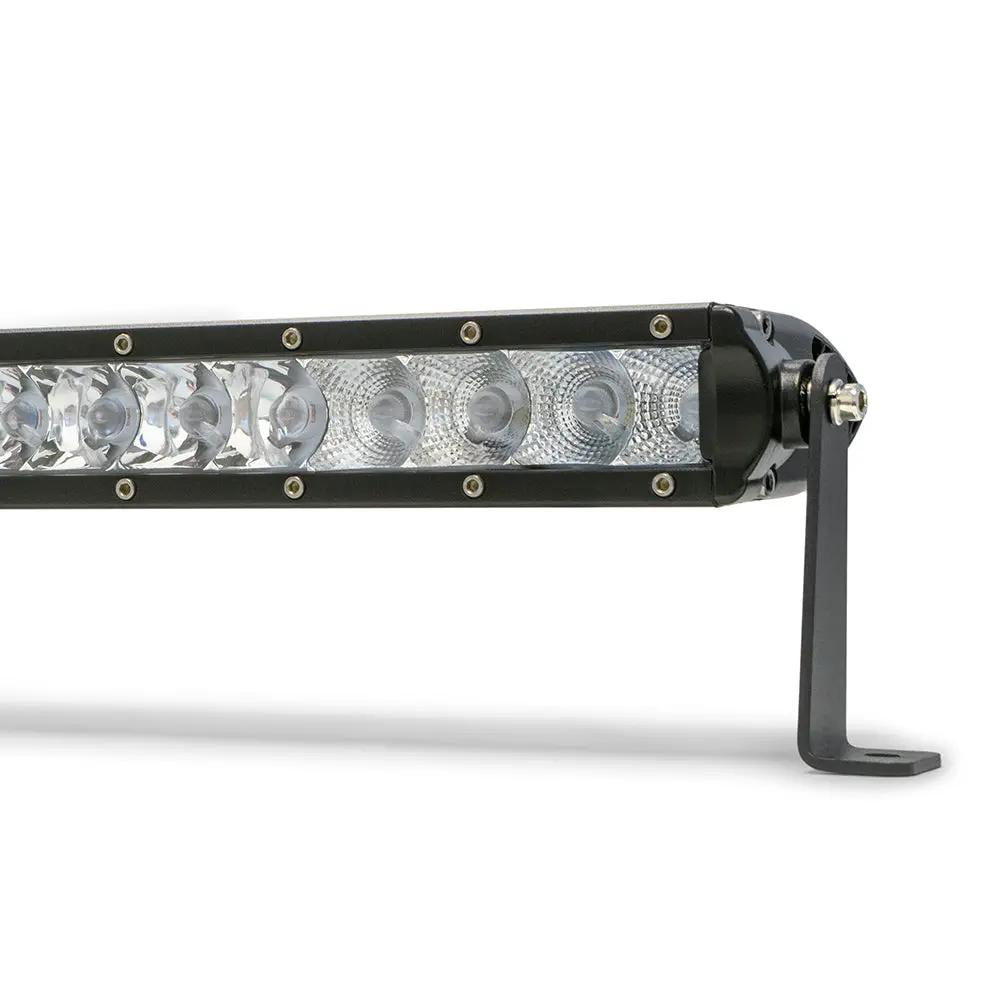 DV8 Offroad Single Row Led Light Bar With Chrome Face by DV8 Offroad