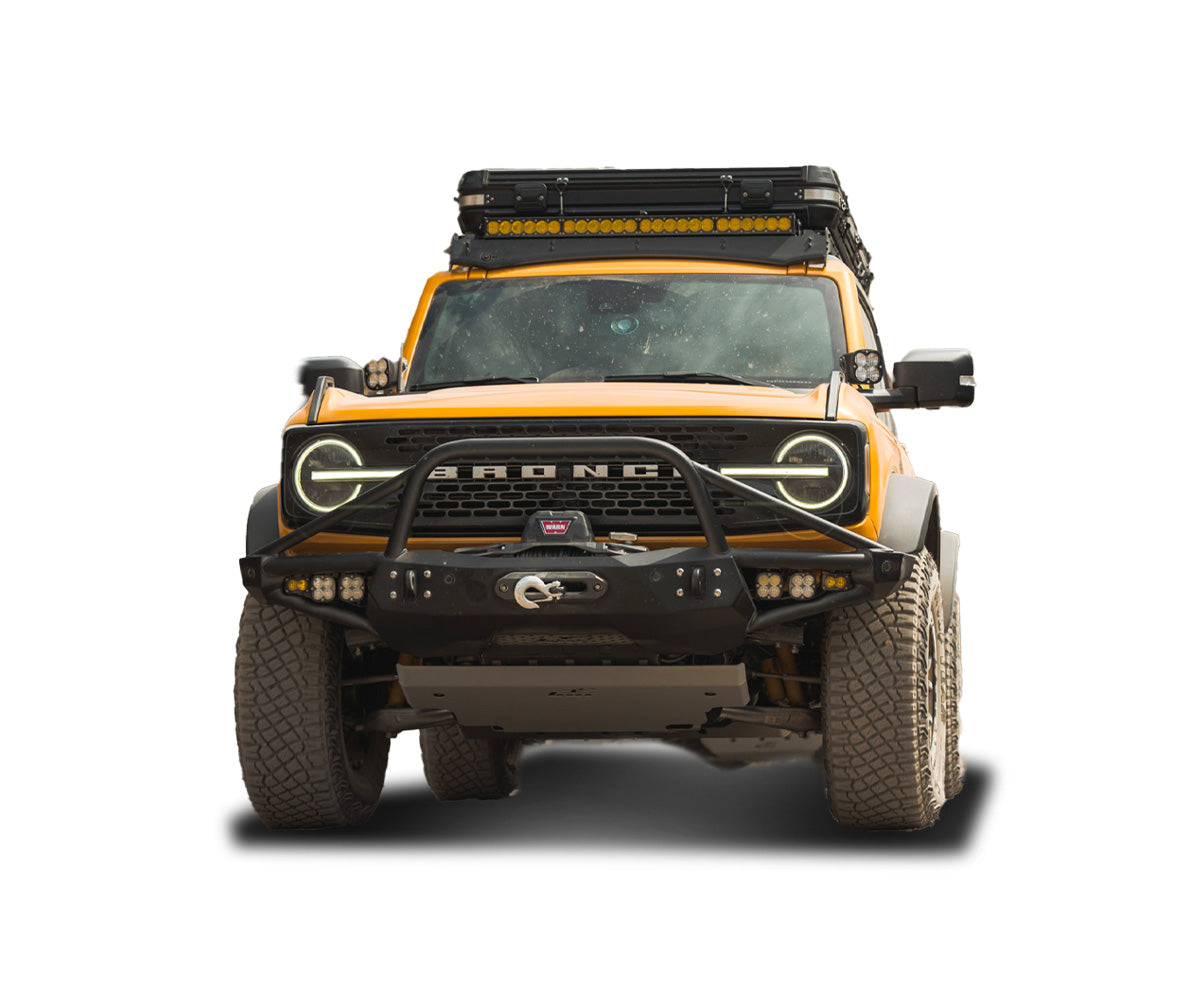 Гибридный передний бампер Ford Bronco Adventure | 2022