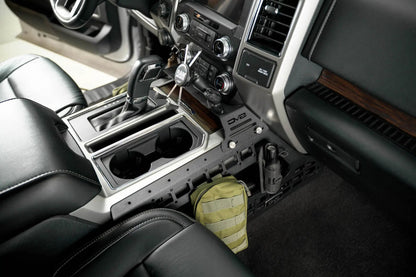 DV8 Offroad 2015-2020 Ford F-150 & 2017-2021 F-250/350 Center Console Molle Panels & Device Mount by DV8 Offroad