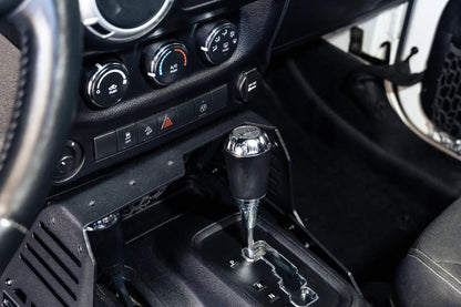 DV8 Offroad Jeep Wrangler JK Center Console Molle Panels & Device Bridge by DV8 Offroad