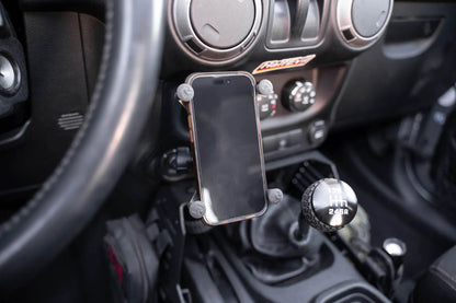 DV8 Offroad Jeep Wrangler JK Center Console Molle Panels & Device Bridge by DV8 Offroad
