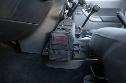 DV8 Offroad Jeep Wrangler JK Center Console Molle Panels & Device Bridge by DV8 Offroad