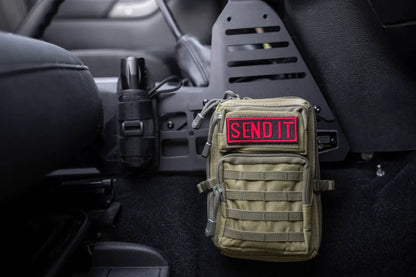 DV8 Offroad Jeep Wrangler JK Center Console Molle Panels & Device Bridge by DV8 Offroad