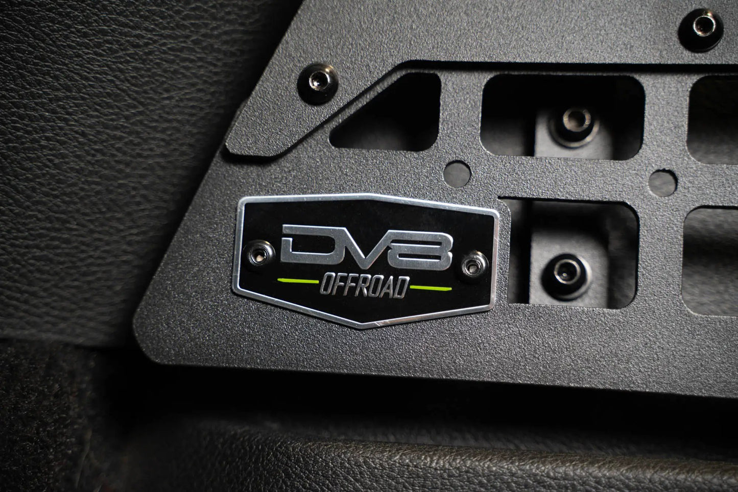 DV8 Offroad Jeep Wrangler JK Center Console Molle Panels & Device Bridge by DV8 Offroad