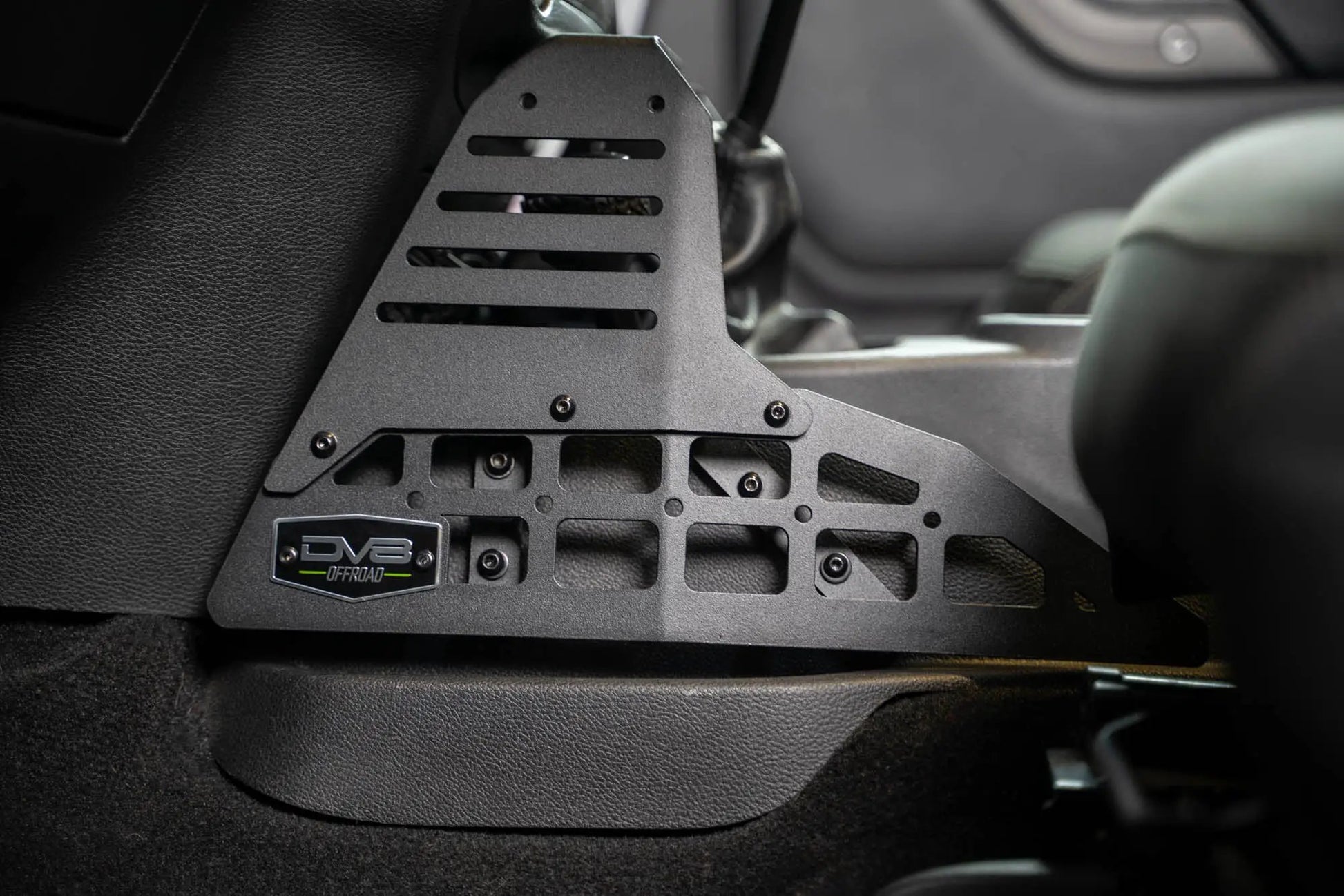DV8 Offroad Jeep Wrangler JK Center Console Molle Panels & Device Bridge by DV8 Offroad