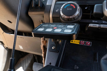 DV8 Offroad 2024 Toyota Tacoma Center Console Molle Panels & Digital Device Mount by DV8 Offroad