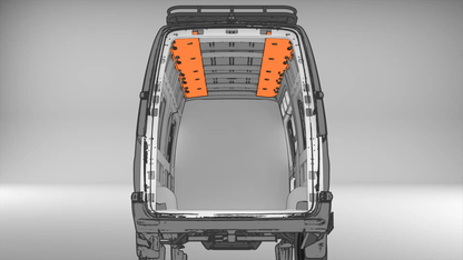 Flatline Van Co. Sprinter 144 Ceiling Structure Kit by Flatline Van Co.