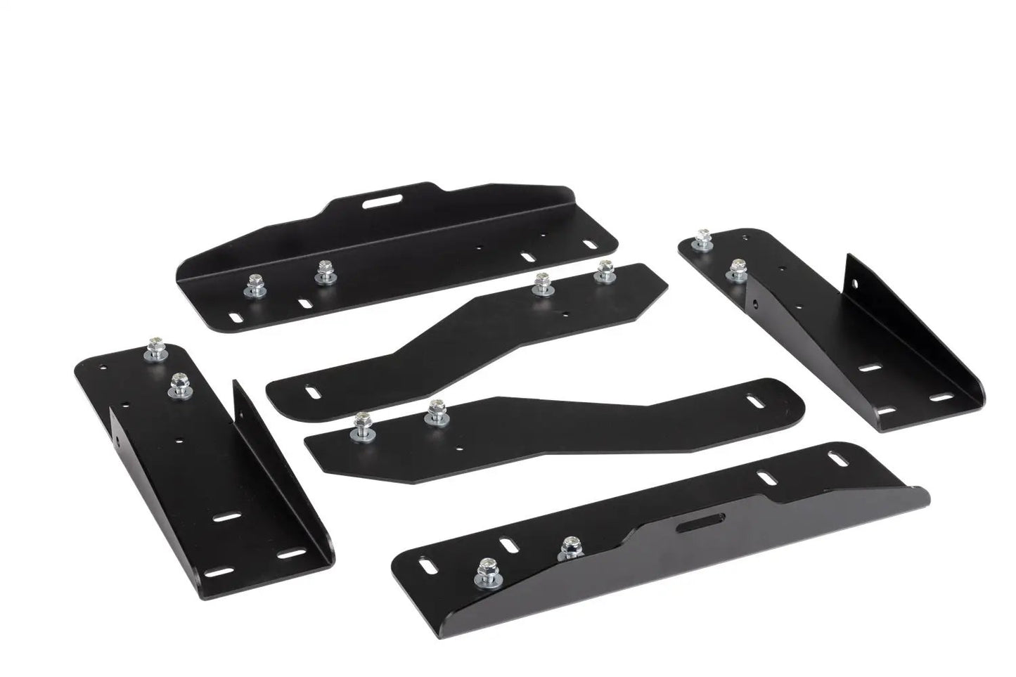 DECKED CargoGlide 1.0 Mounting Brackets - brackets & spacers to mount CargoGlide onto vY midsize Drawer Systems