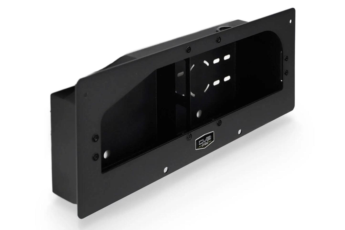 DV8 Offroad Hides the compressor in a convenient spot utilizing the factory mounting location. by DV8 Offroad