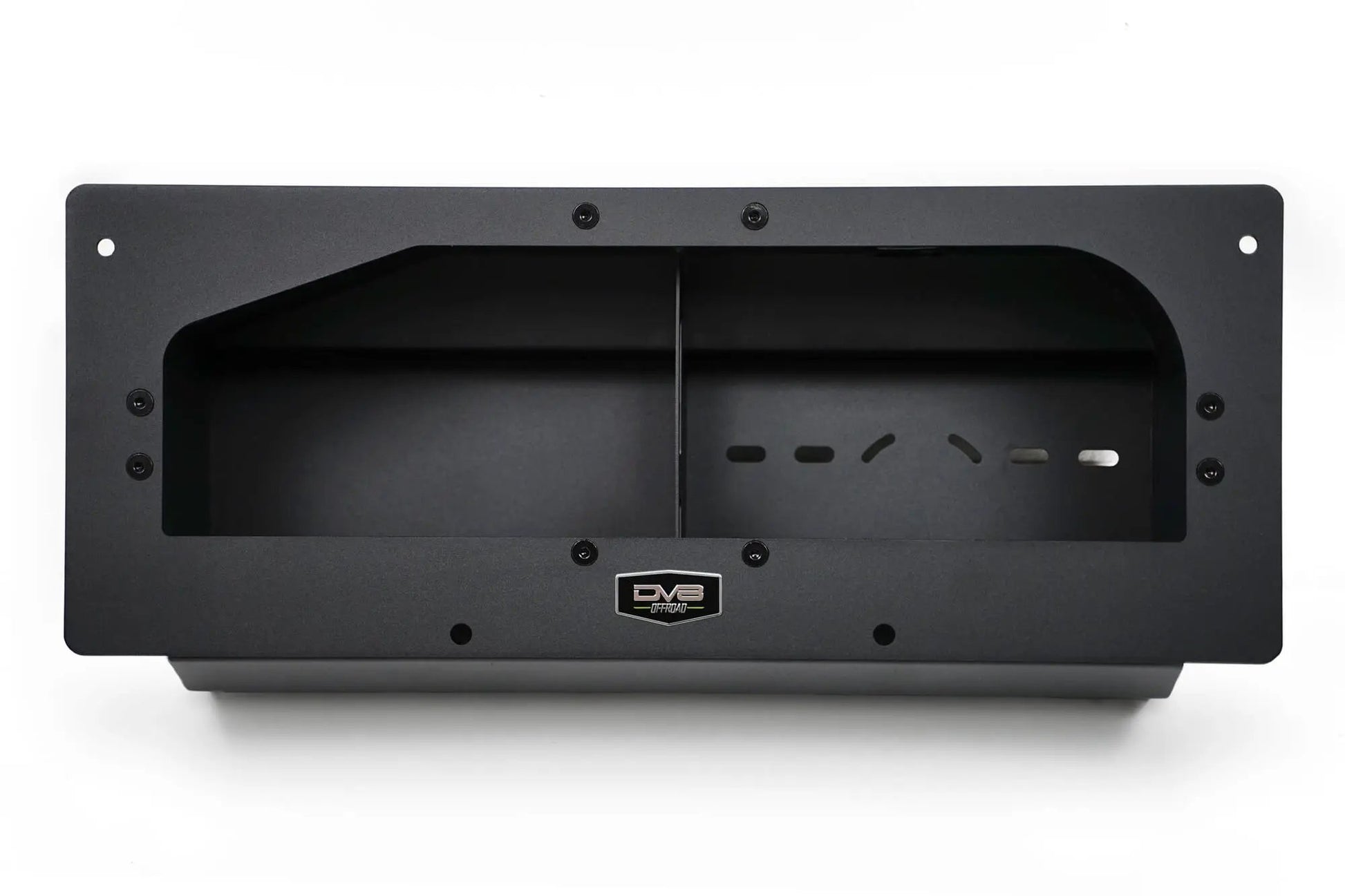 DV8 Offroad Hides the compressor in a convenient spot utilizing the factory mounting location. by DV8 Offroad