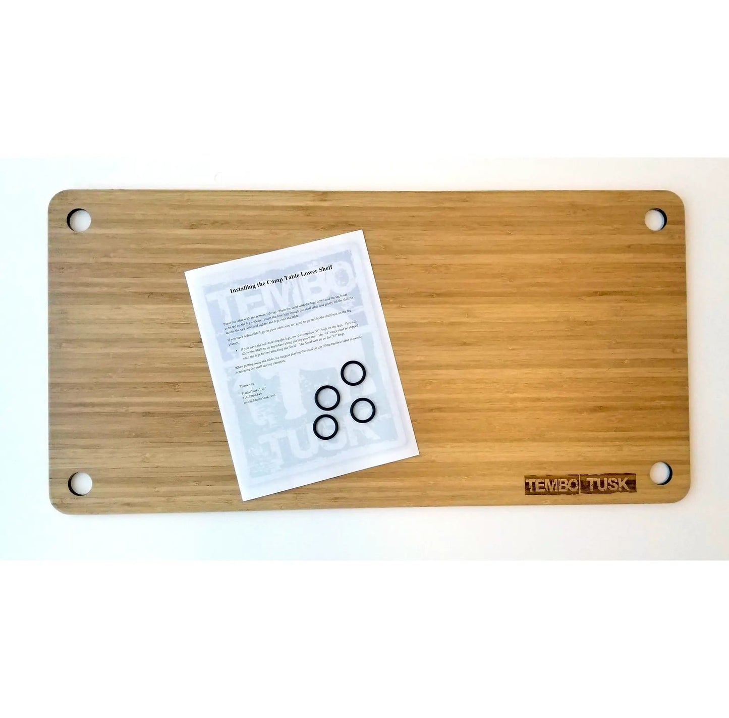 Tembo Tusk Camp Table Shelf Kit by Tembo Wholesale
