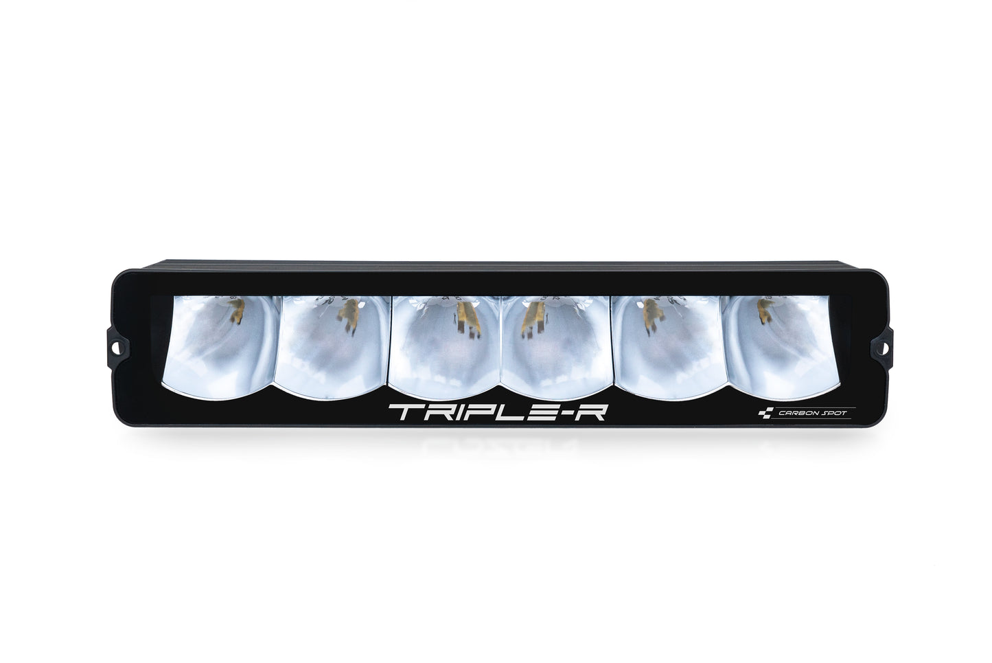 TRIPLE-R-LIGHTS Carbon-6 Spot (Yellow Dip Mode) - 00C6-SPOT-US-WY