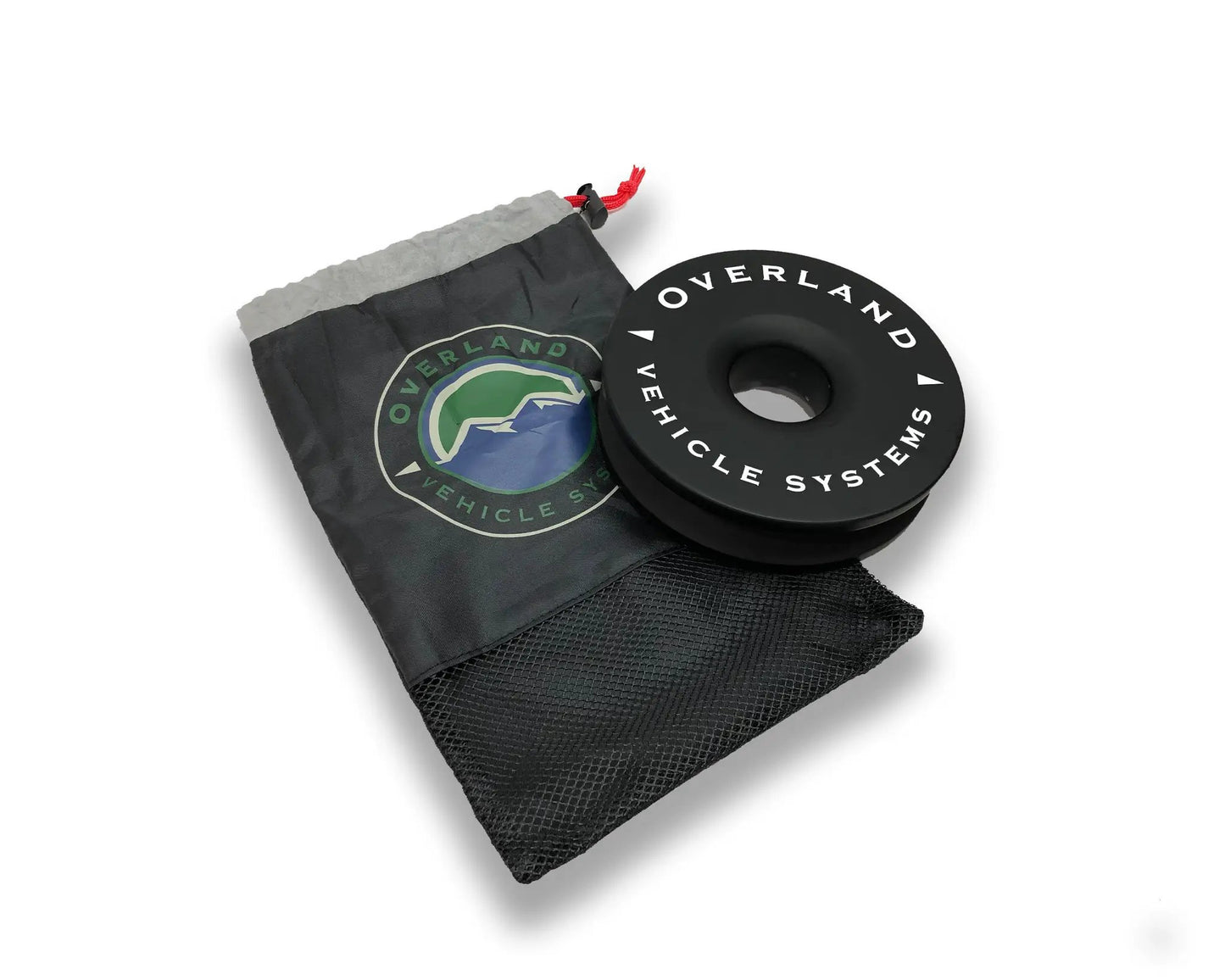 OVS Combo Pack Soft Shackle 5/8" 44,500 lb. and Recovery Ring 6.25" 45,000 lb. Black by OVS