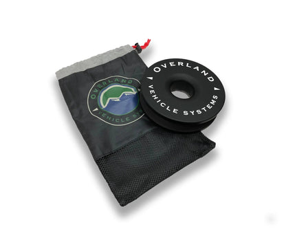 OVS Combo Pack Soft Shackle 5/8" 44,500 lb. and Recovery Ring 6.25" 45,000 lb. Black by OVS