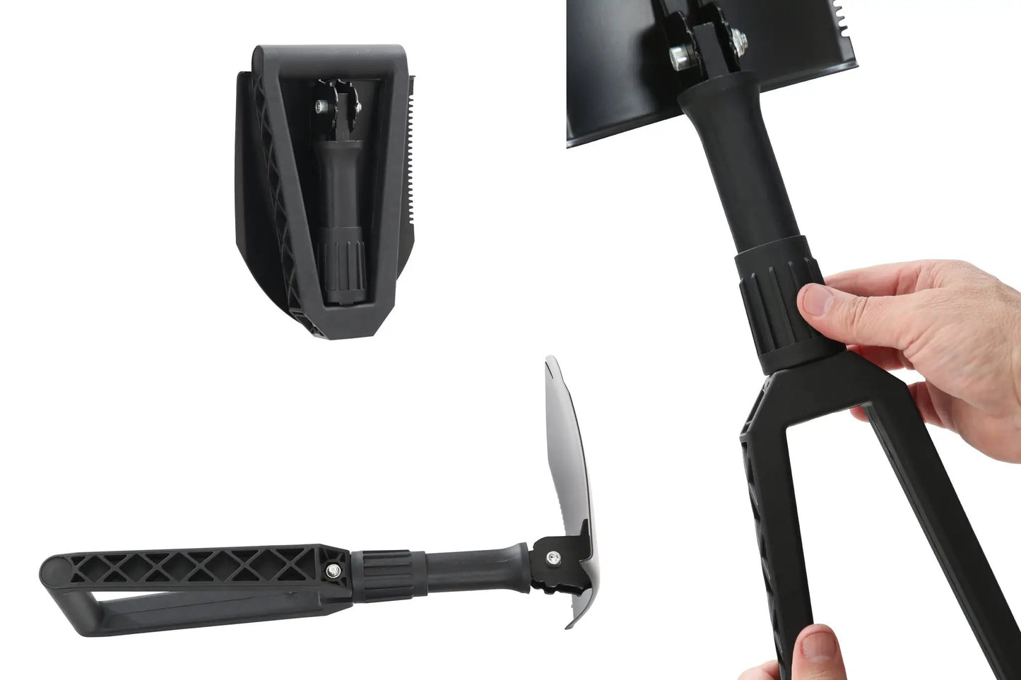 OVS Multi Functional Military Style Utility Shovel with Nylon Carrying Case by OVS