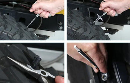 UDA Tire Repair Kit - 53 Piece Kit With Black Storage Box by UDA