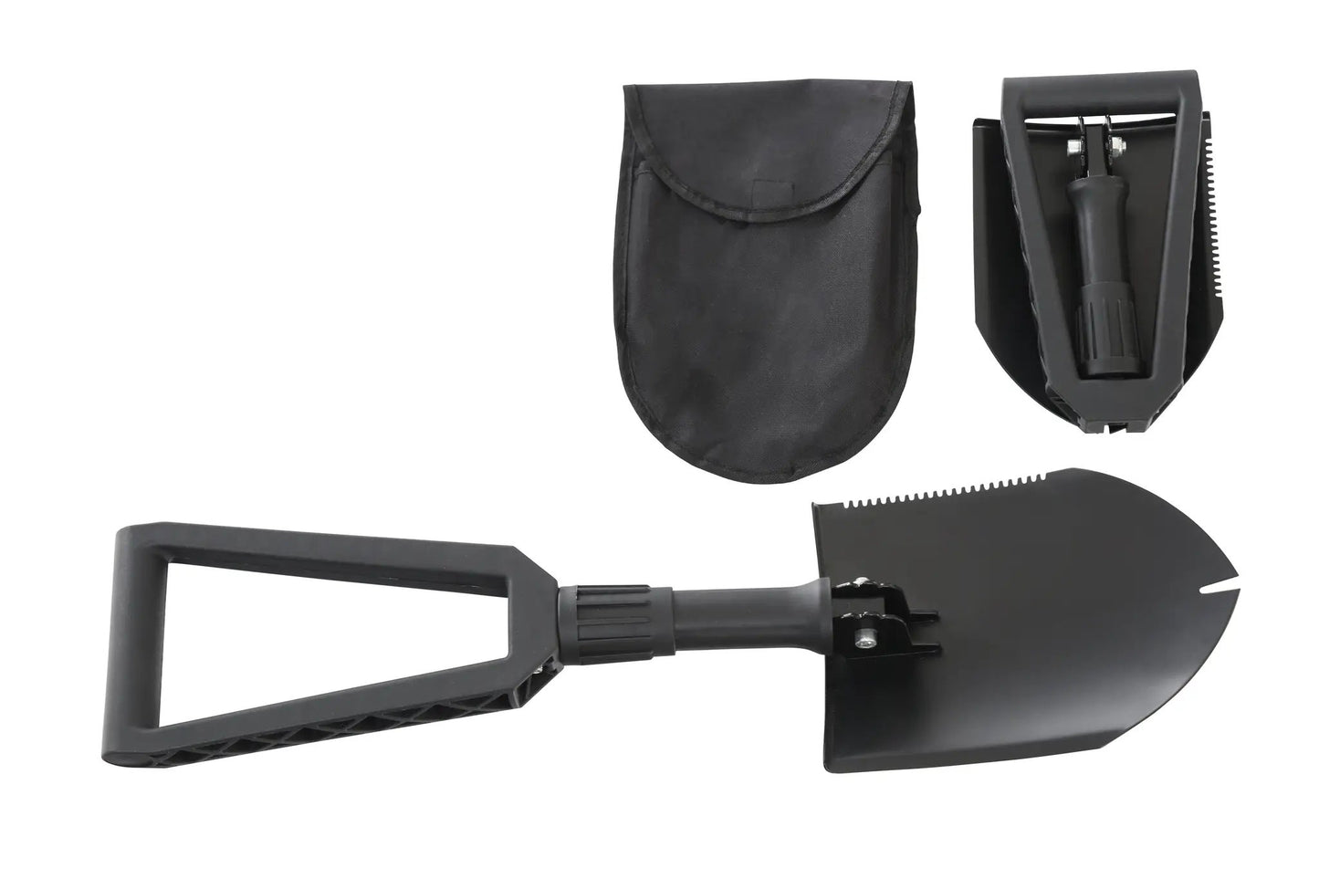 OVS Multi Functional Military Style Utility Shovel with Nylon Carrying Case by OVS