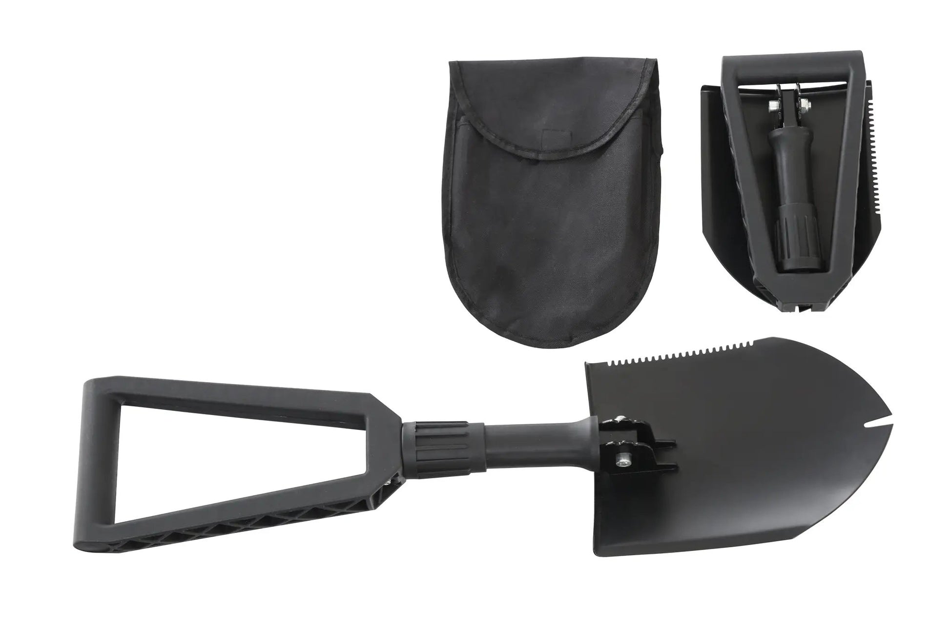 OVS Multi Functional Military Style Utility Shovel with Nylon Carrying Case by OVS