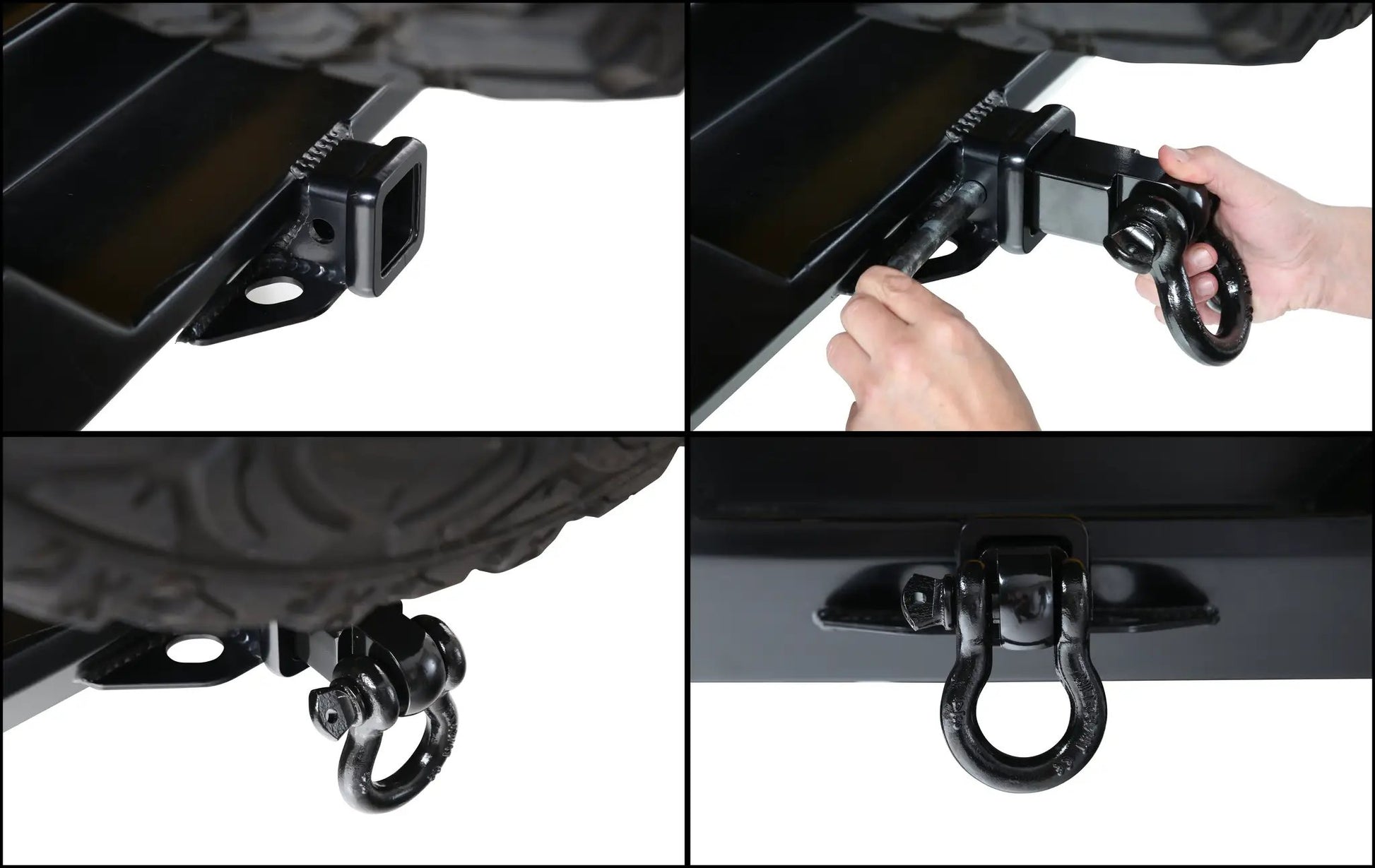 OVS Aluminum Receiver Mount for Soft Shackle by OVS