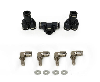 UDA 4 Tire Inflation System - Ford Engine Mount With Box, Fittings, Hoses & Storage Bag - Black by UDA