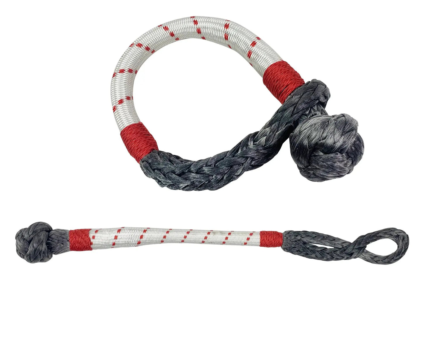 OVS Combo Pack Soft Shackle 7/16" 41,000 lb. and Recovery Ring 4.0" 41,000 lb. Gray by OVS