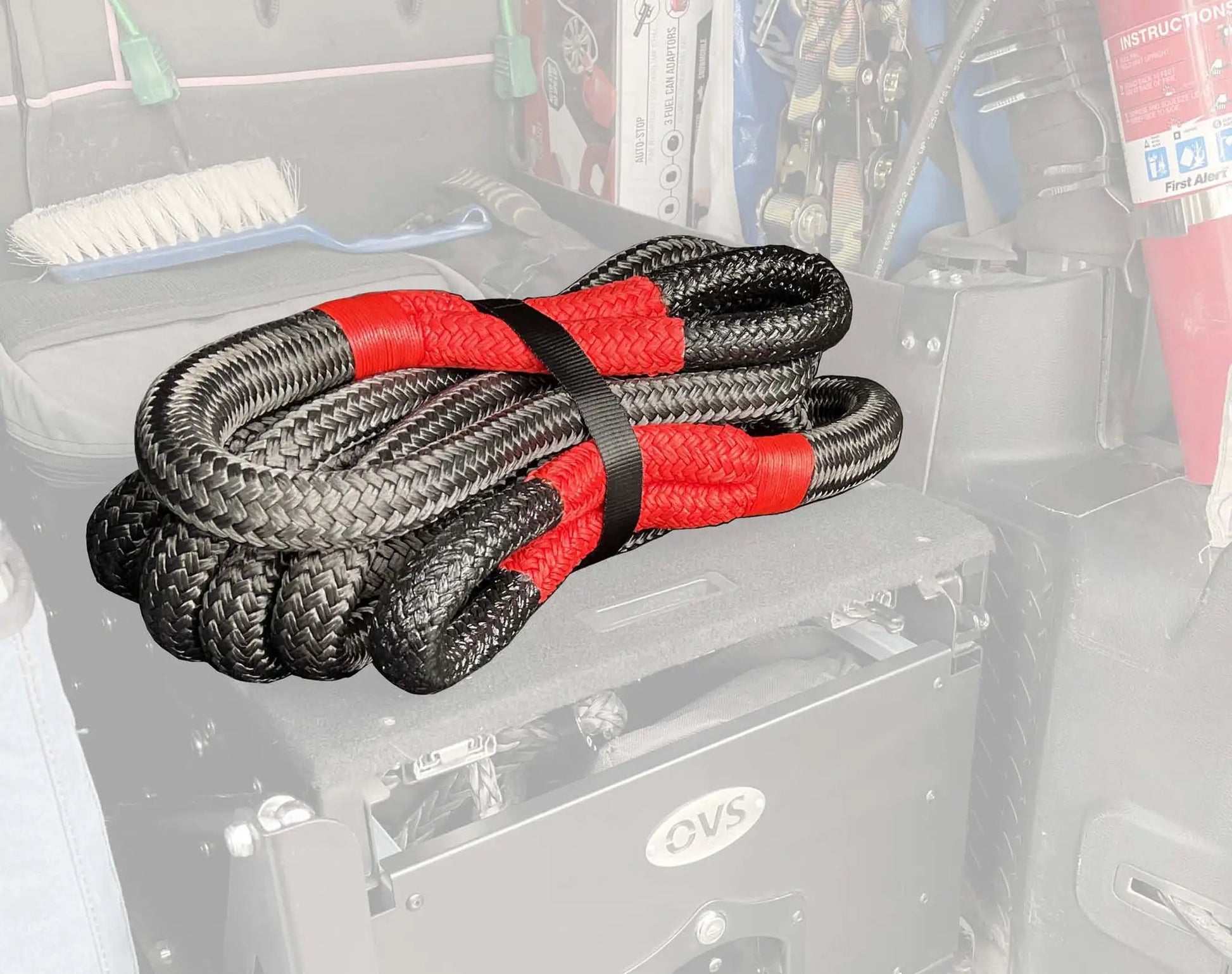 OVS Brute Kinetic Recovery Strap 1" x 30" With Storage Bag by OVS
