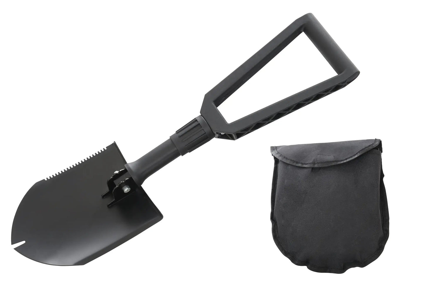 OVS Multi Functional Military Style Utility Shovel with Nylon Carrying Case by OVS