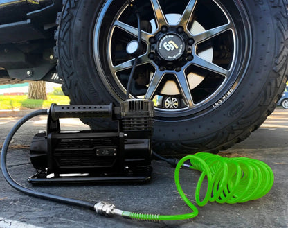 UDA EGOI Portable Air Twin Compressor System 5.6 CFM With Storage Bag, Hose & Attachments - Single Motor by UDA