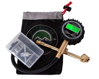 UDA Digital Tire Gauge with Valve Kit & Storage Bag by UDA