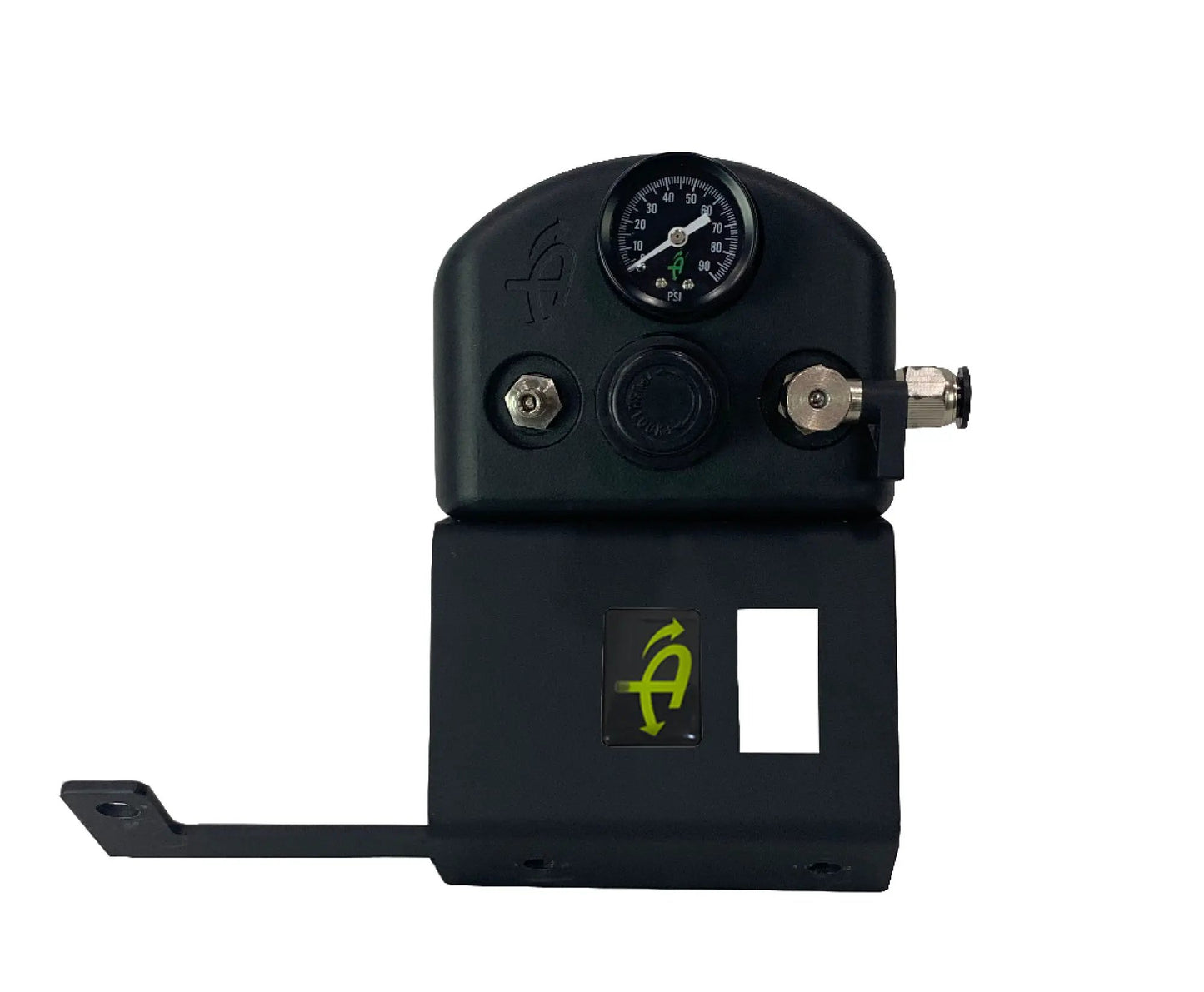 UDA 4 Tire Inflation System - Tacoma Engine Bay Mount With Box, Fittings, Hoses & Storage Bag - Black by UDA