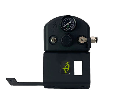 UDA 4 Tire Inflation System - Tacoma Engine Bay Mount With Box, Fittings, Hoses & Storage Bag - Black by UDA
