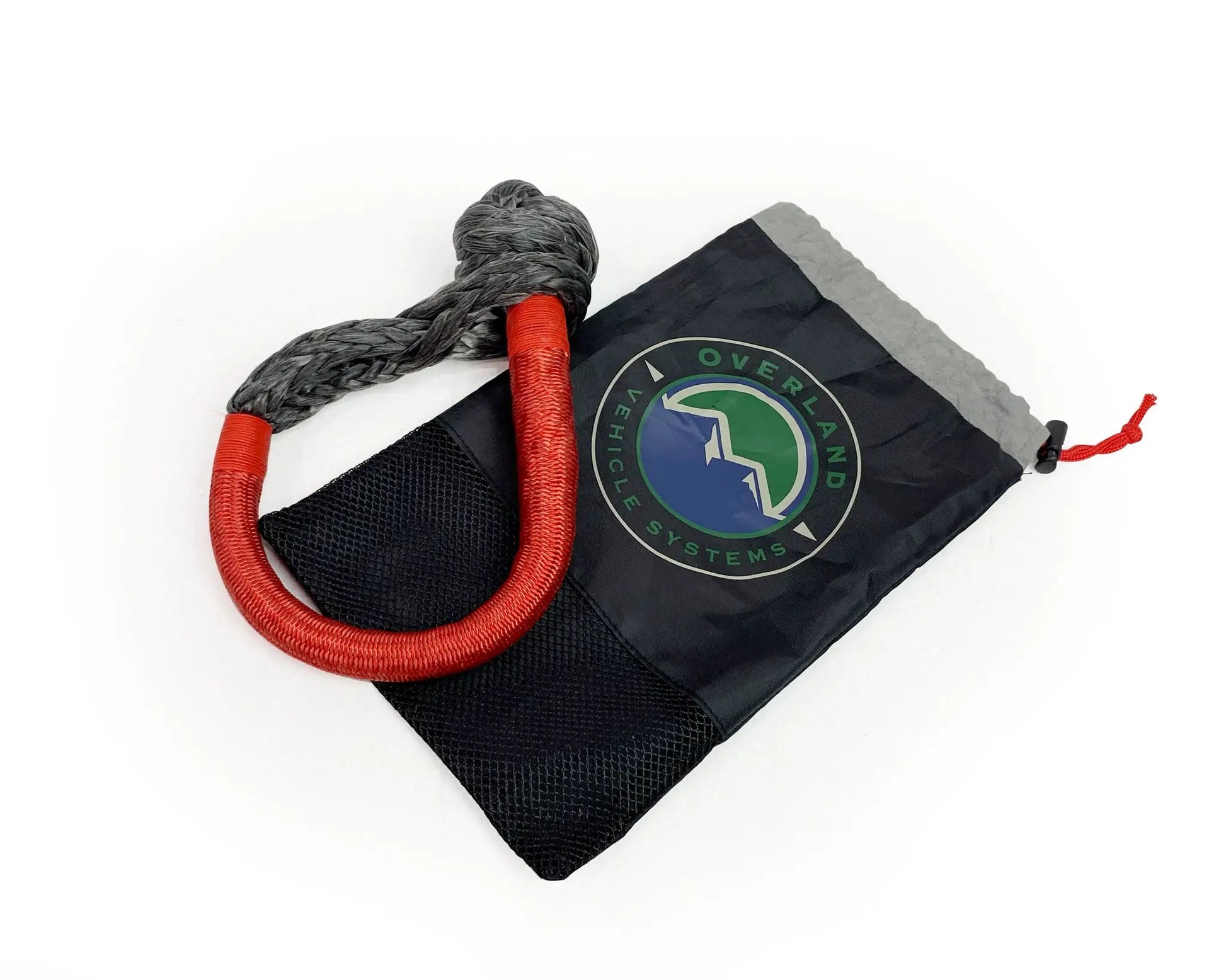 OVS Combo Pack Soft Shackle 5/8" 44,500 lb. and Recovery Ring 6.25" 45,000 lb. Black by OVS
