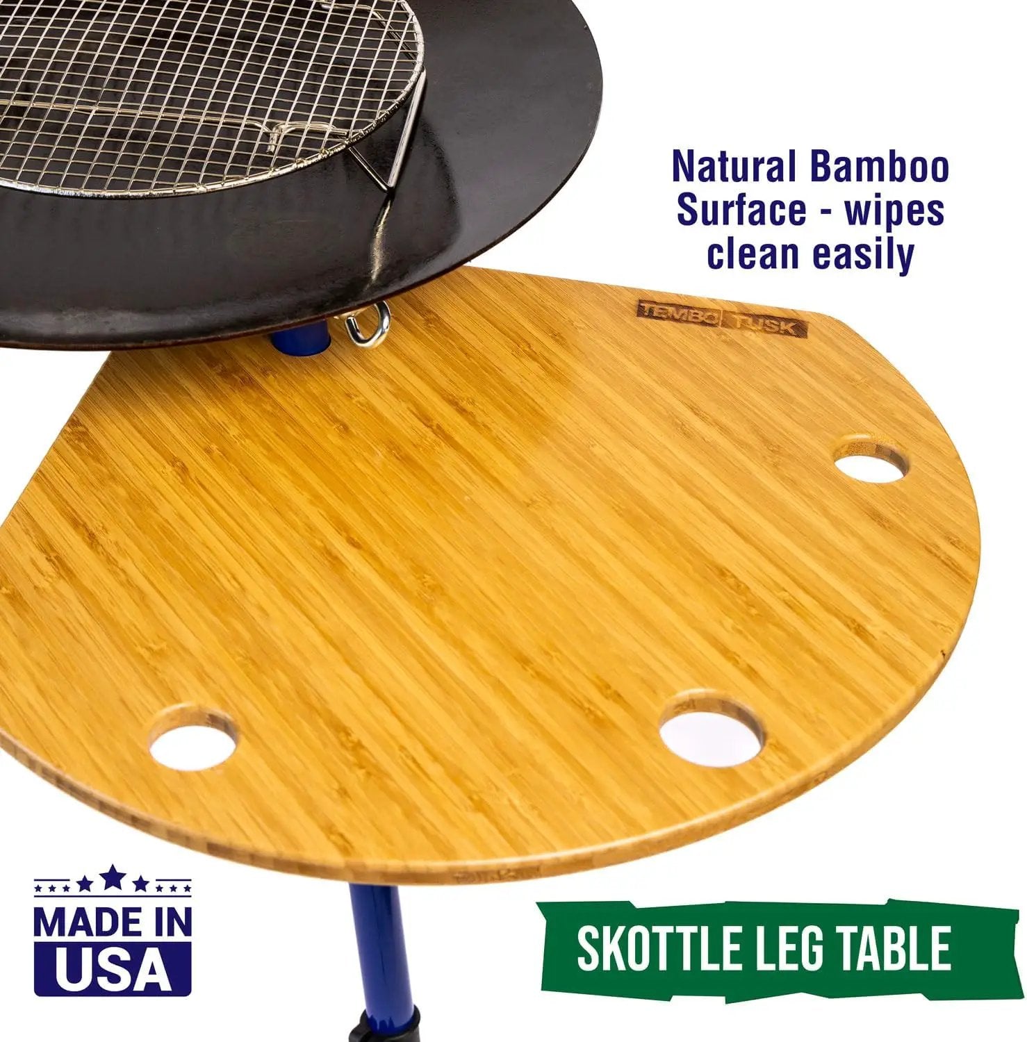 Tembo Tusk Skottle Leg Table by Tembo Wholesale