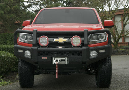 ARB Summit Winch Bumper Kit, Includes ARB Fog Light Kit, Fog Light Wire Harness, Winch Install Kit, Integrit Textured Black Powder Coat Finish