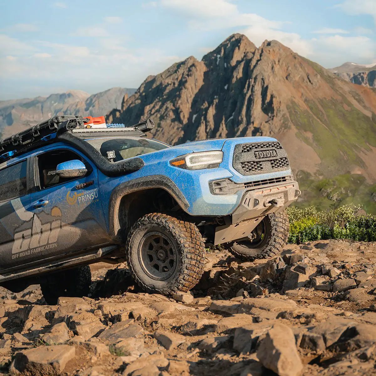CBI Toyota Tacoma Special Edition Cab Rack with Toyota Desert Air Intake Fitment | 2005-2023 by CBI
