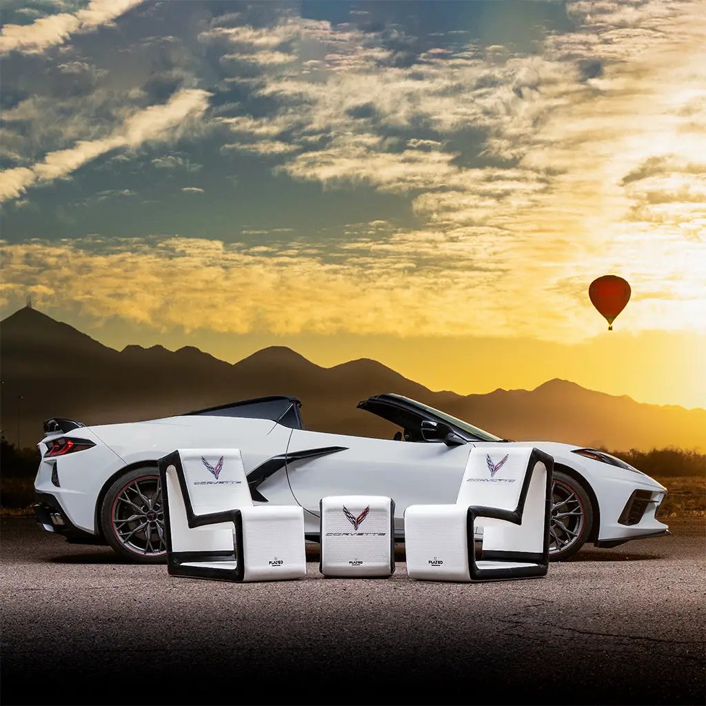 Flated COMPACT-SIZE CORVETTE SET by FLATED