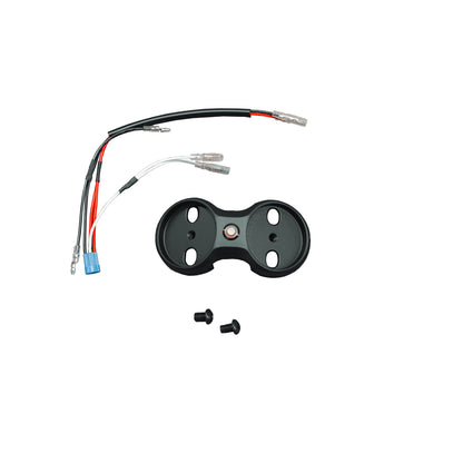 KC HiLiTES The Dual Cyclone Dome Light Mount is a high-output, roll cage-mounted dome light mount for the crowd-favorite KC Cyclone V2 lights. It features a cast aluminum housing for two cyclone lights and a sealed push-button switch.