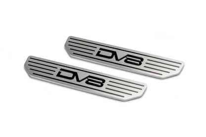 DV8 Offroad Jeep JL/Gladiator Front Sill Plates with DV8 Logo by DV8 Offroad