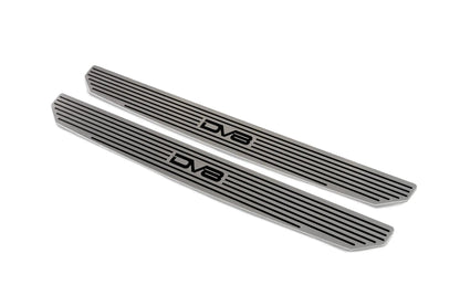 DV8 Offroad Jeep JL/Gladiator Front Sill Plates with DV8 Logo by DV8 Offroad