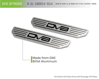 DV8 Offroad Jeep JL & JT Sill Plates Front by DV8 Offroad