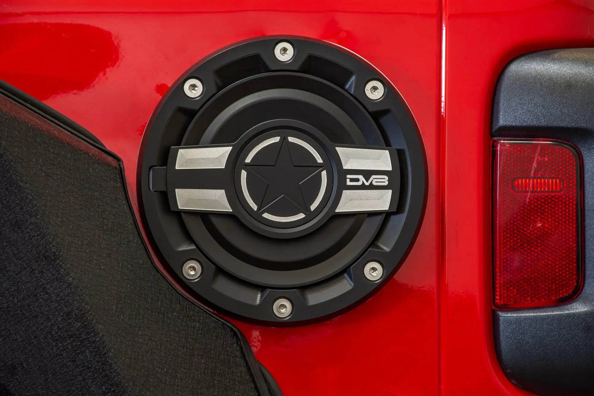 DV8 Offroad 2018+ Jeep JL Fuel Door by DV8 Offroad