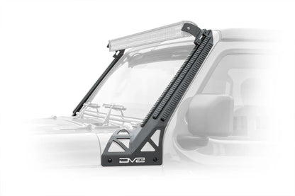 DV8 Offroad Jeep JL/Gladiator A-Pillar Mounted Rail System by DV8 Offroad