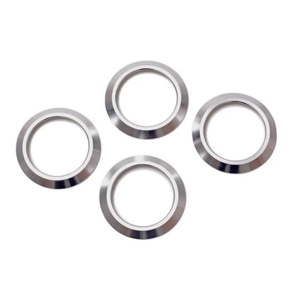 DV8 Offroad 07-10 Jeep JK Ac Vent Bezel Trim; 4-Pieces. by DV8 Offroad